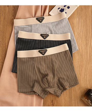 Textured Lightweight Boxer With Fresh Protection (set of 04)